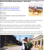 Robert the Blind Equestrian Interview