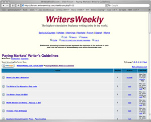 Writers Weekly