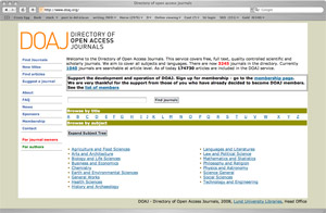 Directory of Academic Journals